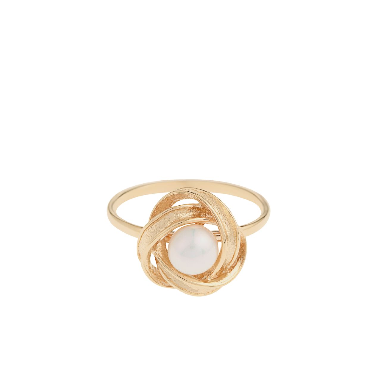 Deze ring is van het merk Leoni. De kleur van het sieraad is geelgoud. Dit sieraad bevat de edelsteen: zoetwater parel. De kleur van deze edelsteen is: wit.