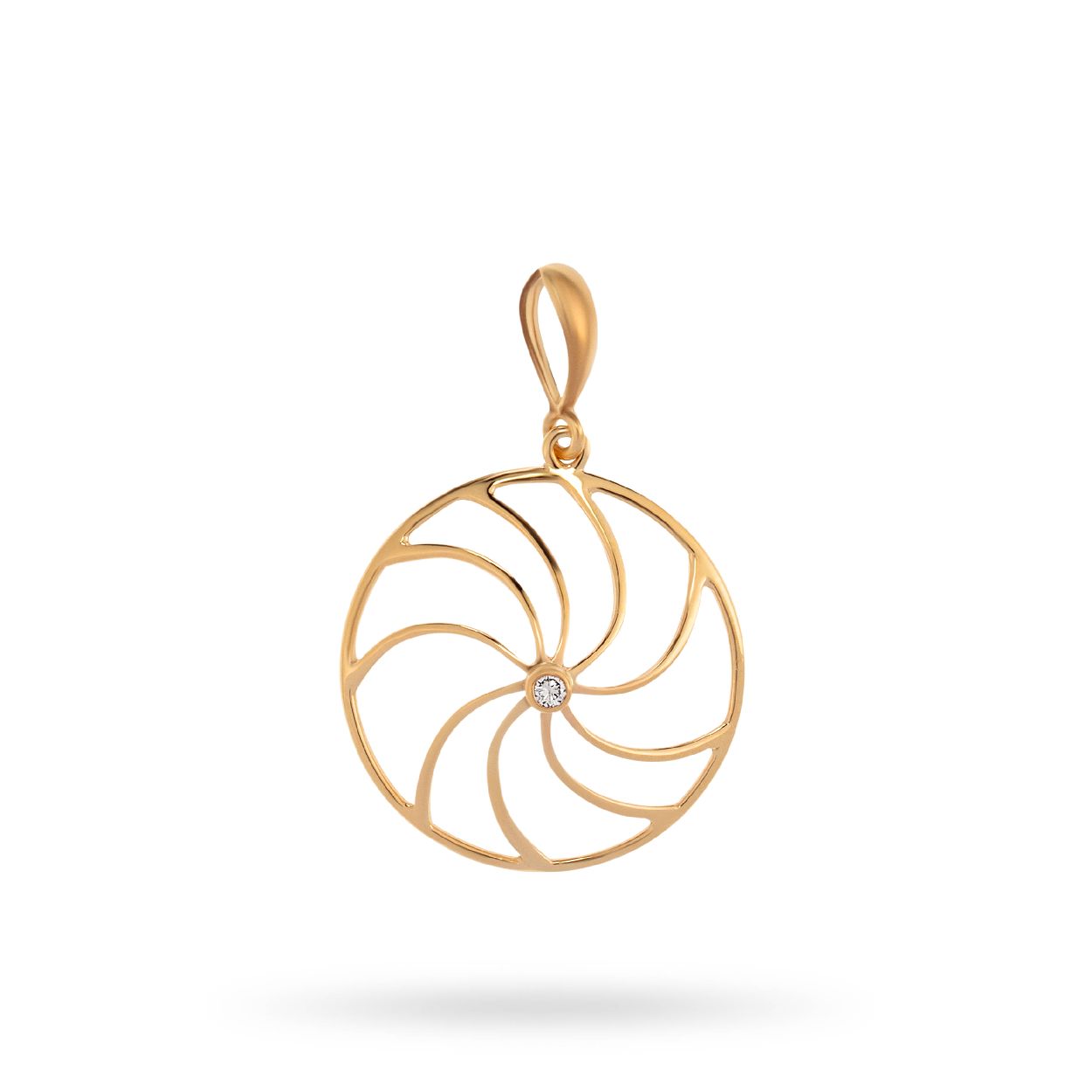 Deze hanger is van het merk Leoni. De kleur van het sieraad is geelgoud. Dit sieraad bevat de edelsteen: diamant. De kleur van deze edelsteen is: grijs.