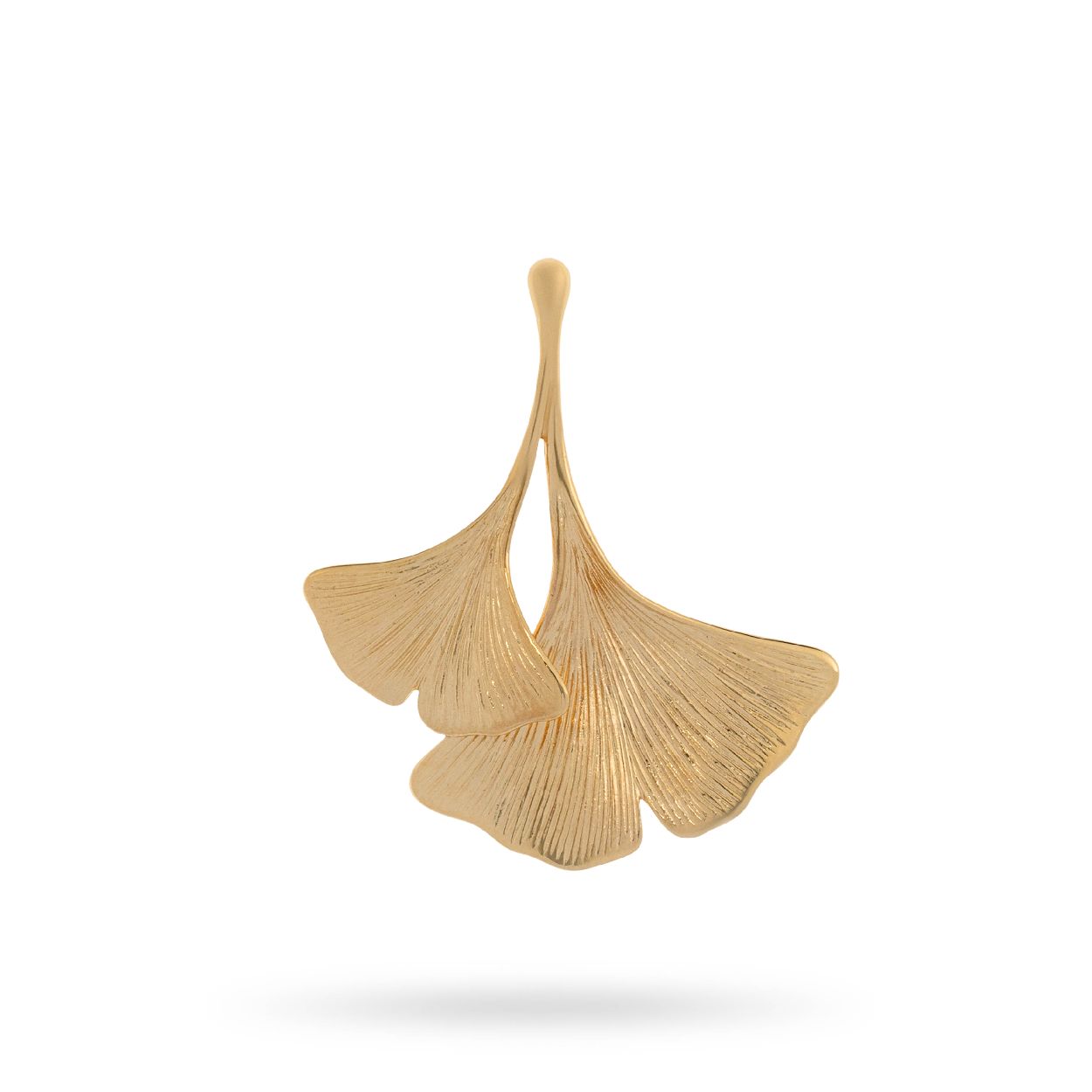 Deze hanger is van het merk Leoni. De kleur van het sieraad is geelgoud.