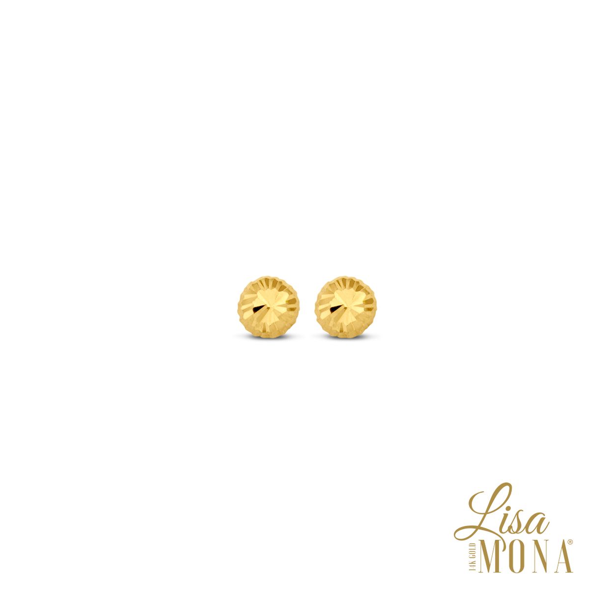 14K Geel Goud Oorringen 3MM