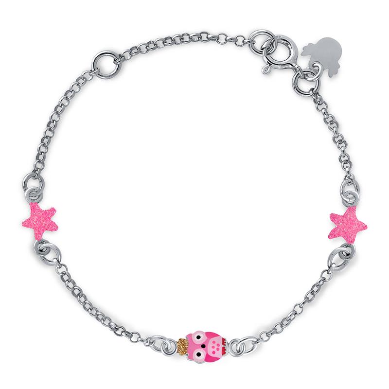 Uilen zijn hele bijzondere vogels, ze hebben namelijk net als mensen hun ogen aan de voorkant. Kijk maar goed naar de uilen op dit armbandje van Lapetra! Het armbandje is gemaakt van 925 sterling zilver en verstelbaar op 14 en 16 cm. 

Lapetra kindersieraden
Lapetra is het nieuwste handgemaakte, zilver gerhodineerde sieradenmerk voor jonge meiden. De opvallende oorknopjes met unieke designs zijn voorzien van een schroefsluiting; deze draait stevig vast. Hierdoor verliezen ze de oorknopjes niet en kunnen ze deze zelfs comfortabel inhouden bij het slapen. Bij alle sieraden ontvang je een metalen blikje: een feestje om te geven én te krijgen!

Specificaties
  - LPAR0086
  - Armband
  - 925 sterling zilver
  - Afmeting: 14-16 cm