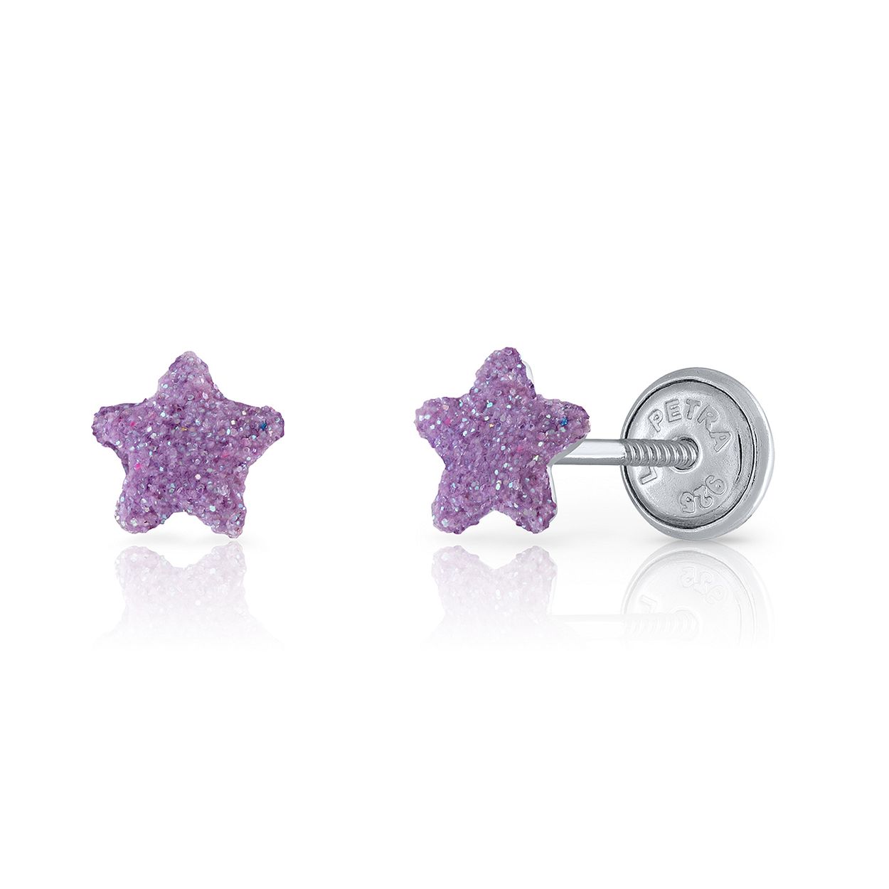 Lapetra LPOS0022 - Oorknopjes - Ster - 925 sterling zilver