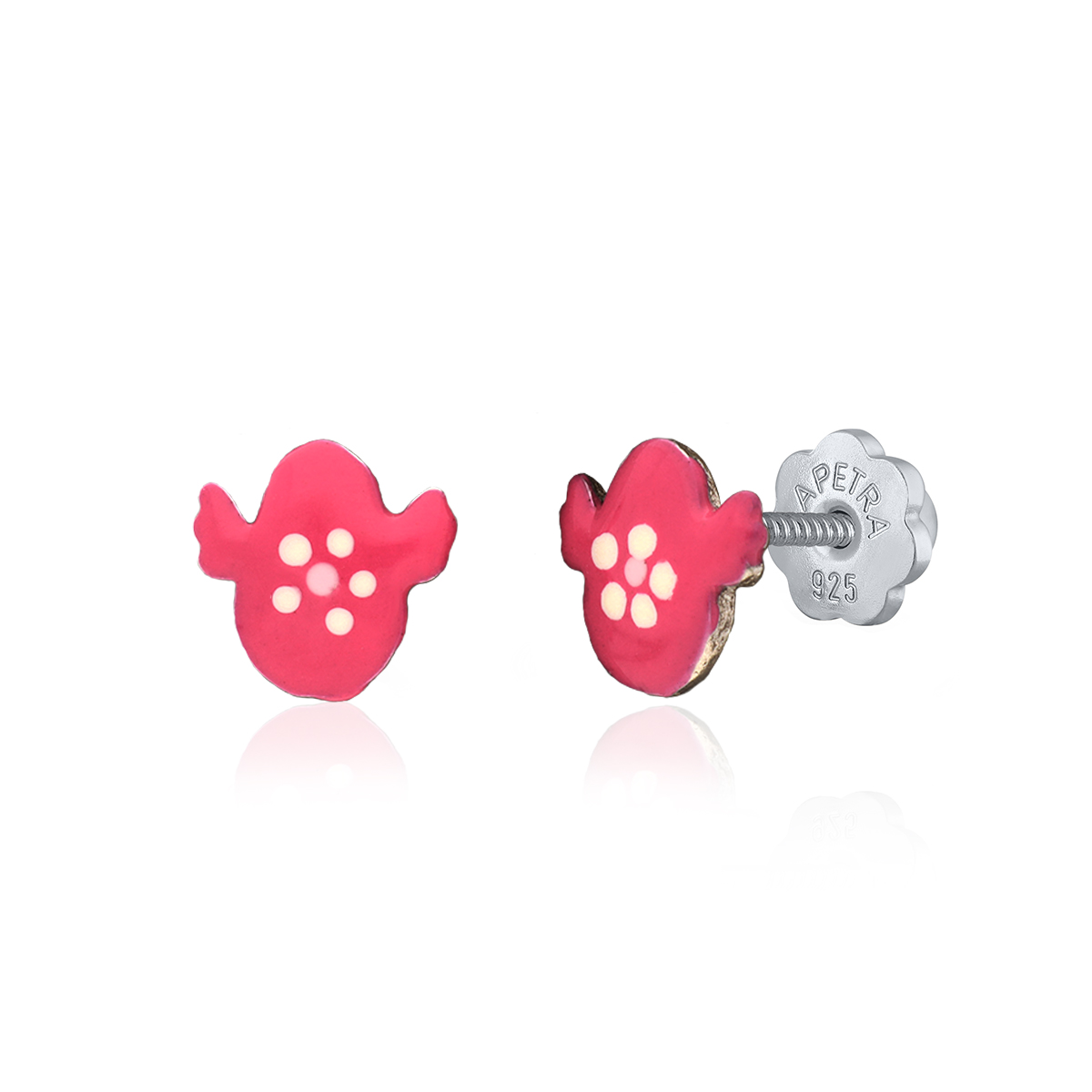 Oorknopjes in de vorm van vogel Lapetra! Vind jij ze ook zo schattig met hun bloemetjes? De oorknopjes zijn gemaakt van 925 sterling zilver en emaille. De schroefsluiting is super handig, waardoor je ze zelfs met slapen in kan houden. Ideaal! 

Lapetra kindersieraden
Lapetra is het nieuwste handgemaakte, zilver gerhodineerde sieradenmerk voor jonge meiden. De opvallende oorknopjes met unieke designs zijn voorzien van een schroefsluiting; deze draait stevig vast. Hierdoor verliezen ze de oorknopjes niet en kunnen ze deze zelfs comfortabel inhouden bij het slapen. Bij alle sieraden ontvang je een metalen blikje: een feestje om te geven én te krijgen!

Specificaties
  - LPOS0190
  - Oorknopjes
  - 925 sterling zilver
  - Afmeting: 0,5 x 0,5 cm