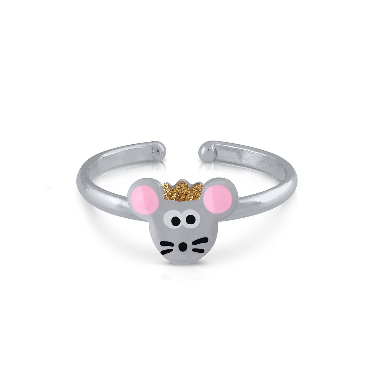 Hoe schattig is deze ring met muis met kroontje van Lapetra! De ring is gemaakt van 925 sterling zilver en bestaat uit gekleurd emaille. Handig aan de ring is dat hij verstelbaar is en dat je hem dus super lang kan dragen, ideaal! 

Lapetra kindersieraden
Lapetra is het nieuwste handgemaakte, zilver gerhodineerde sieradenmerk voor jonge meiden. De opvallende oorknopjes met unieke designs zijn voorzien van een schroefsluiting; deze draait stevig vast. Hierdoor verliezen ze de oorknopjes niet en kunnen ze deze zelfs comfortabel inhouden bij het slapen. Bij alle sieraden ontvang je een metalen blikje: een feestje om te geven én te krijgen!

Specificaties
  - LPRI0065
  - Ring
  - 925 sterling zilver
  - Afmeting: 0,5 x 0,5 cm