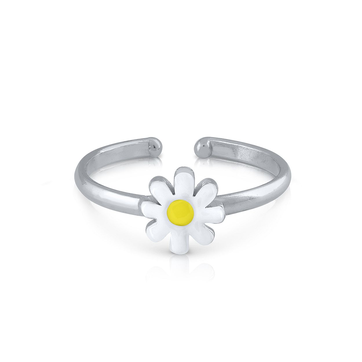Een ring met een madelief zal nooit vervelen! De ring is gemaakt van 925 sterling zilver en bestaat uit geel en wit emaille. Hij is verstelbaar en past hierdoor altijd, super handig! Straalt deze schattige ring binnenkort om jouw vinger?

Lapetra kindersieraden
Lapetra is het nieuwste handgemaakte, zilver gerhodineerde sieradenmerk voor jonge meiden. De opvallende oorknopjes met unieke designs zijn voorzien van een schroefsluiting; deze draait stevig vast. Hierdoor verliezen ze de oorknopjes niet en kunnen ze deze zelfs comfortabel inhouden bij het slapen. Bij alle sieraden ontvang je een metalen blikje: een feestje om te geven én te krijgen!

Specificaties
  - LPRI0131
  - Ring
  - 925 sterling zilver
  - Afmeting: 0,5 x 0,5 cm