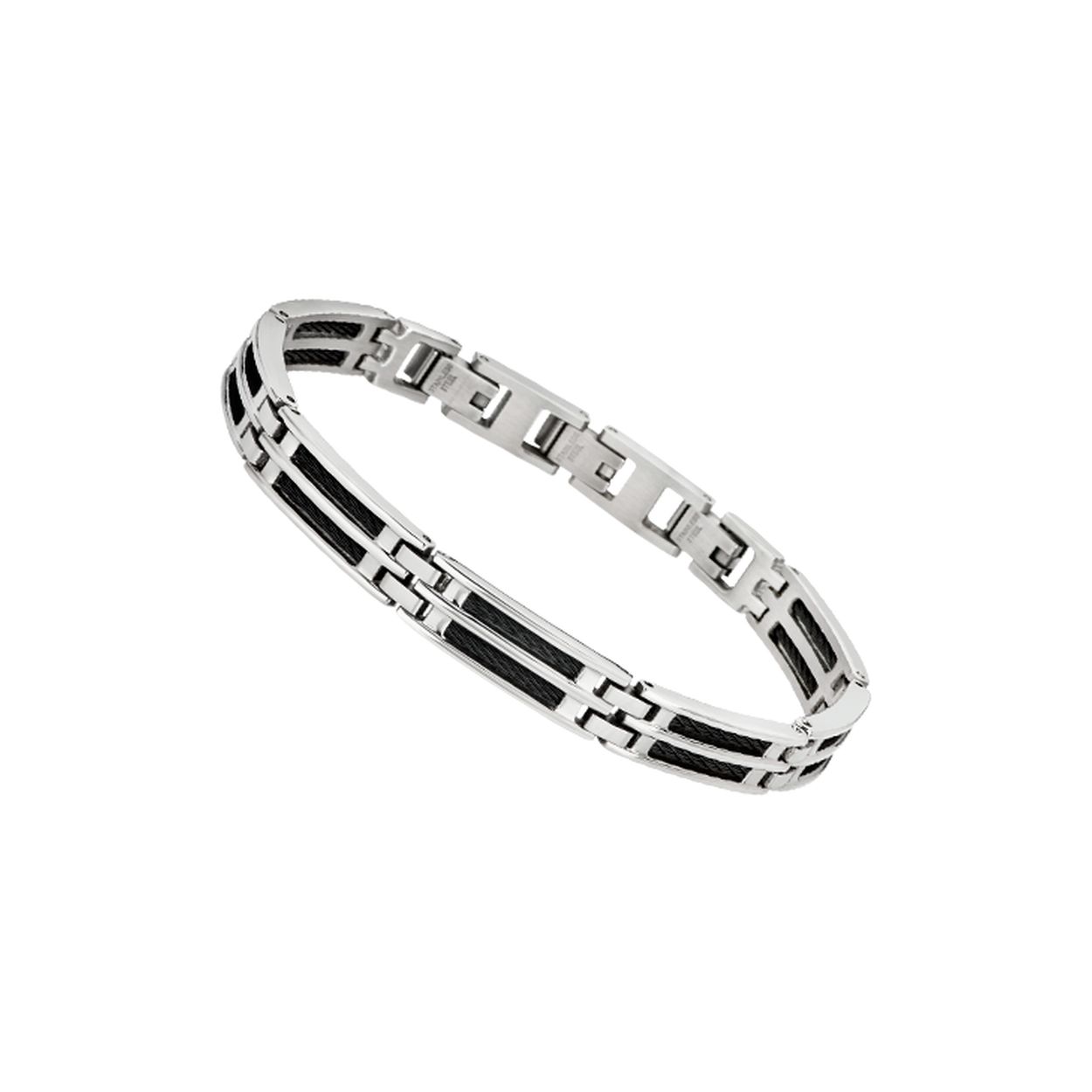 De Lotus Style herenarmband LS1800-2/1 is een stijlvolle armband gemaakt van roestvrij staal, perfect voor een moderne look. Het bevat nikkel en heeft geen glansafwerking. Ideaal om te dragen bij casual of zakelijke outfits voor een sophisticated uitstraling. Combineer met andere metalen accessoires voor een complete look.