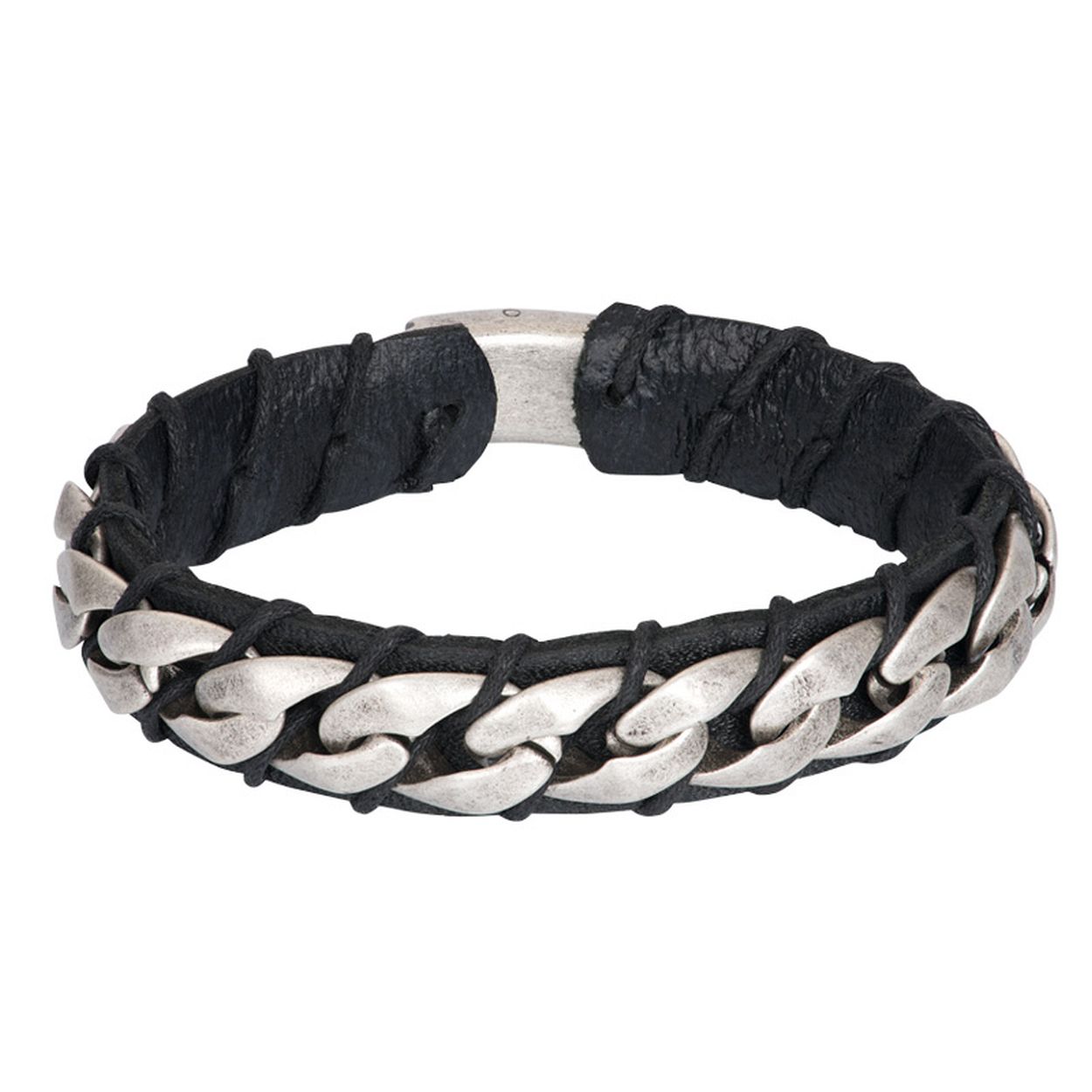 Deze Armband van het merk iXXXi is in de kleur mat. iXXXi men leather Alex M00580-04