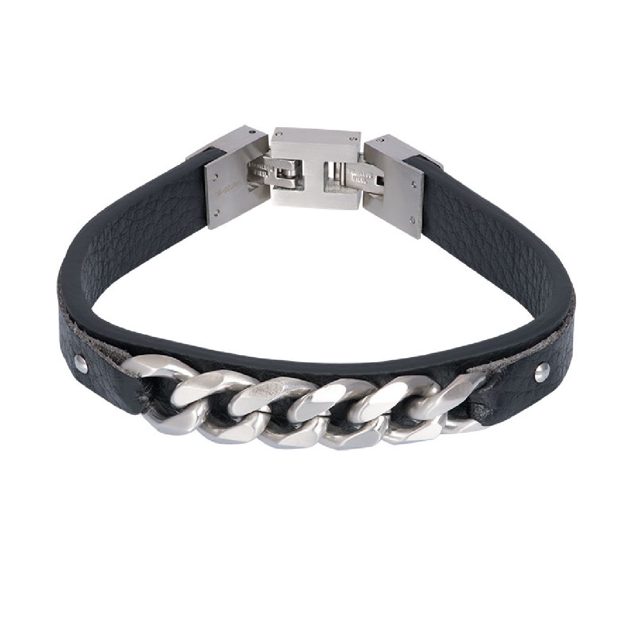 Dit is een sieraad van het merk iXXXi.  De armband is zwart van kleur.