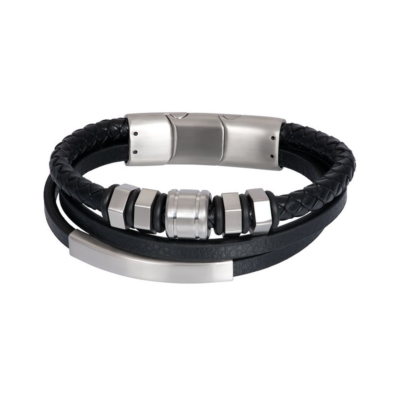 Dit is een armband van het merk iXXXi met de naam 'Cooper'. De maat van dit sieraad is 19cm. De kleur is matt.