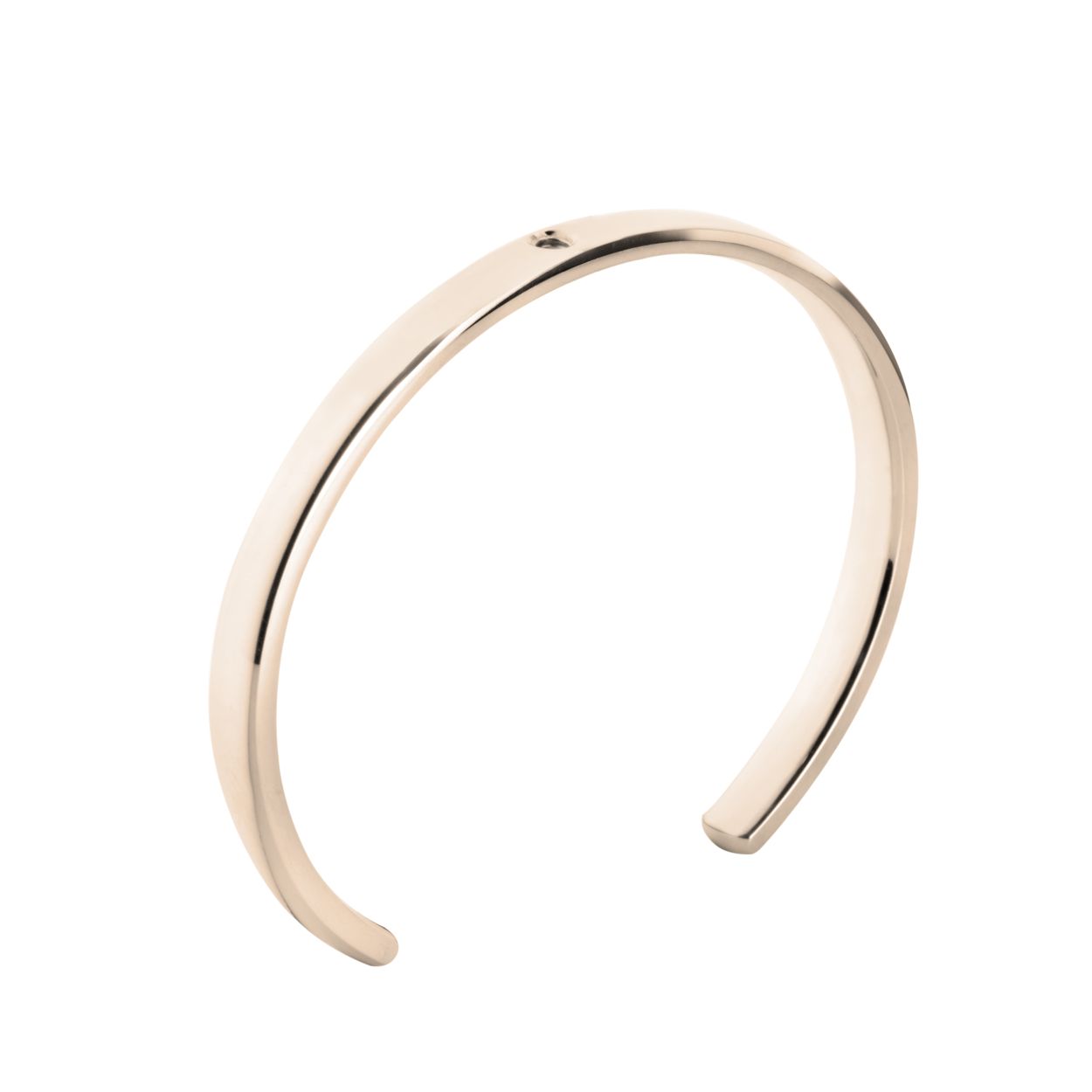 Melano twisted tyra armband - rosekleurig - dames - maat medium