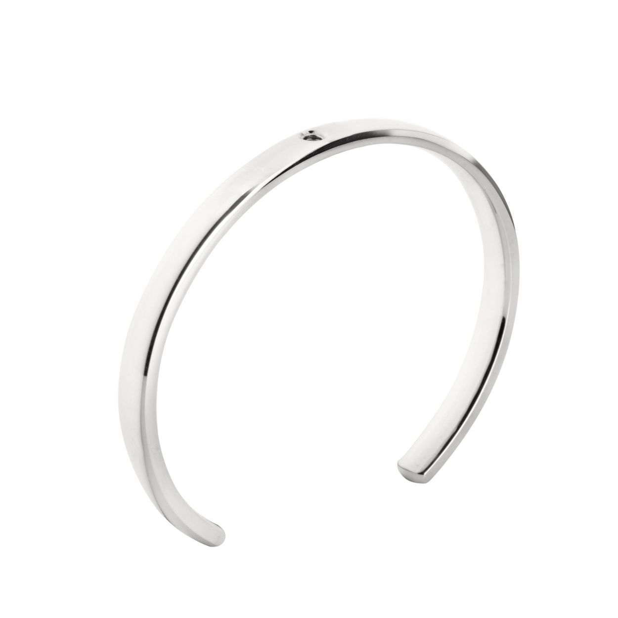 Melano twisted tyra armband - zilverkleurig - dames - maat small