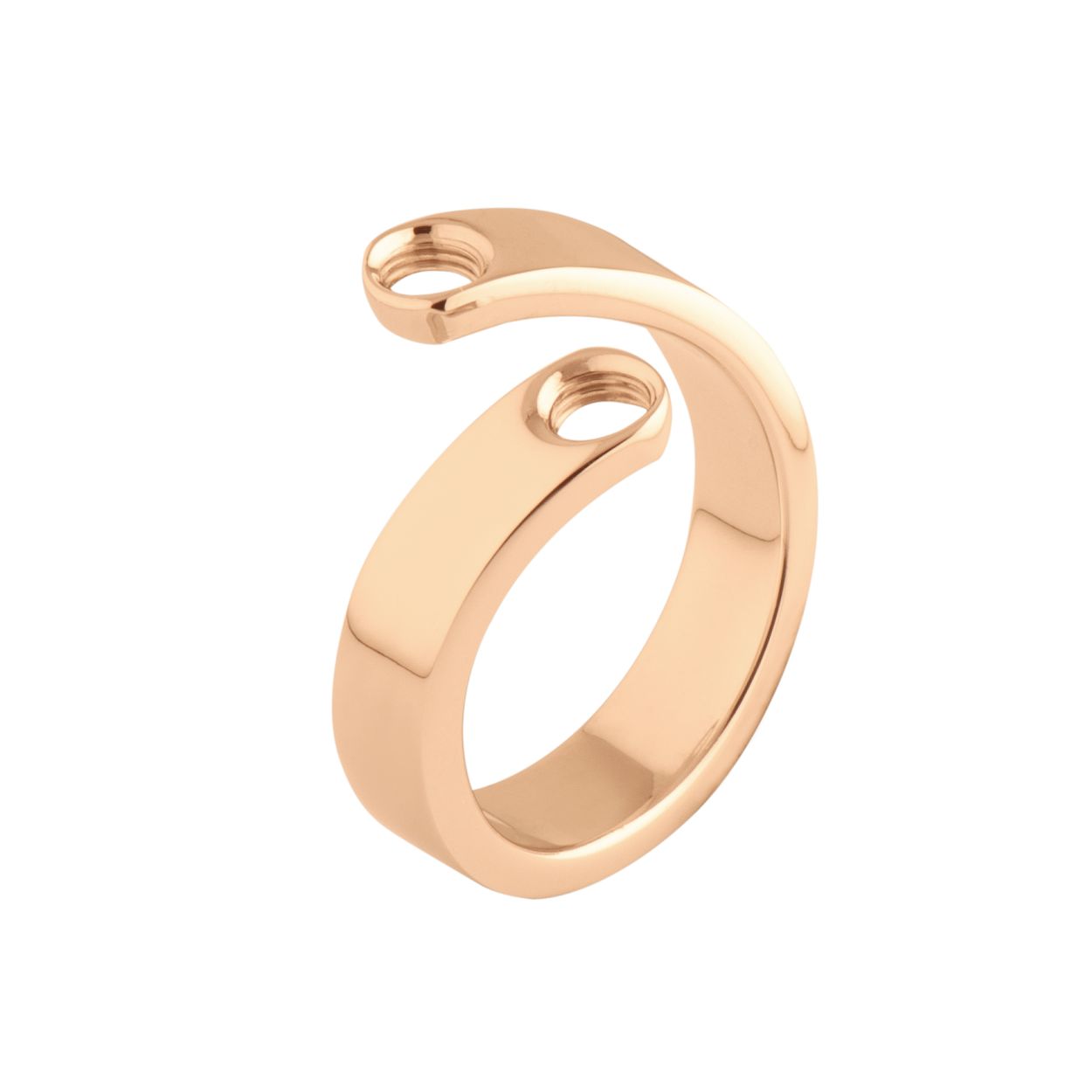 M01R9070RG-50/51 ROSE KLEURIG MAAT 50/51  De Violet ring uit de Melano Vivid serie heeft een moderne elegante look. Je plaatst er twee Vivid zettingen naar keuze op. Deze zettingen zijn los te bestellen in onze webshop.  Je bepaald zelf hoe jouw ring er uit komt te zien, twee grote zettingen, twee kleine zettingen of een grote en een kleine, de keus is aan jou!