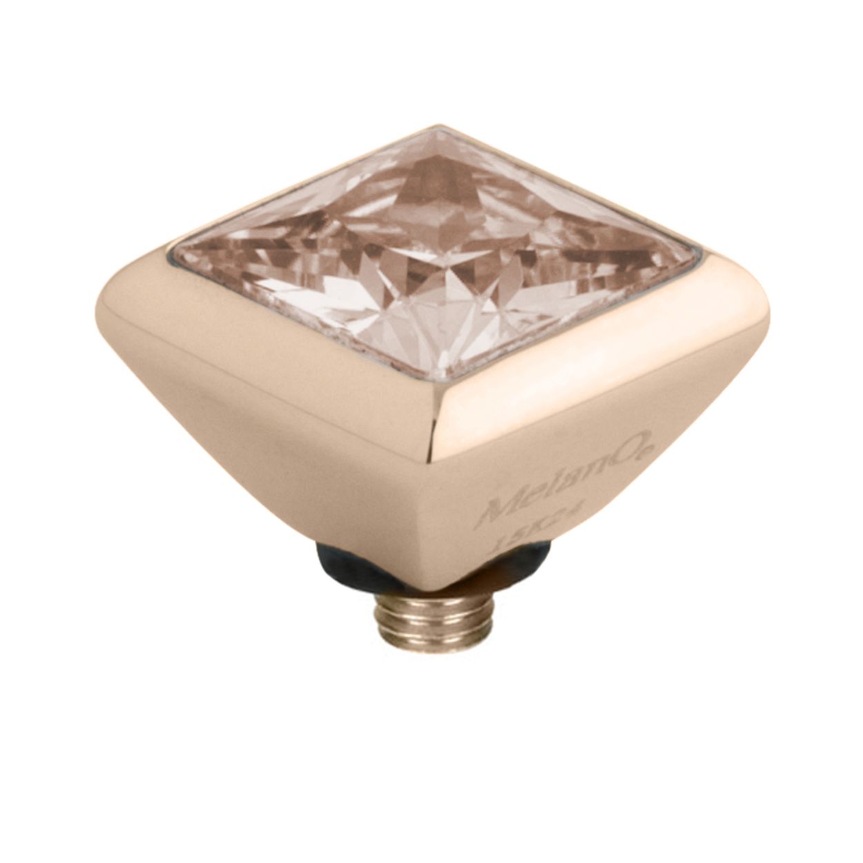 M01SR5027RG Rosekleurige meddy. De salmon is een prachtige rustige tint die prachtig staat bij bv rose gold sieraden.