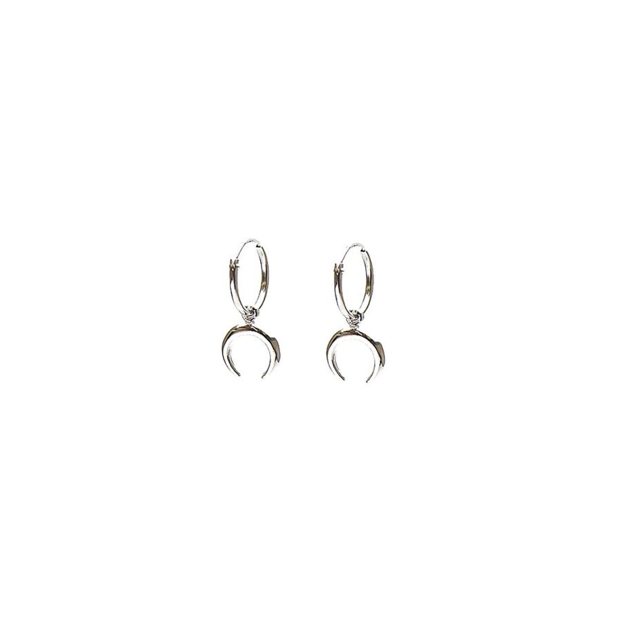 Hoops Symbols Tigertooth Silver