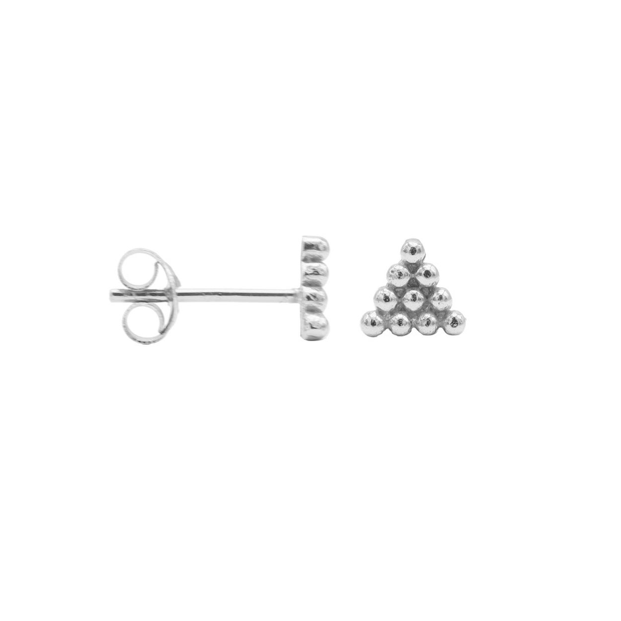 Karma Symbols 10 Dots Triangle Zilver