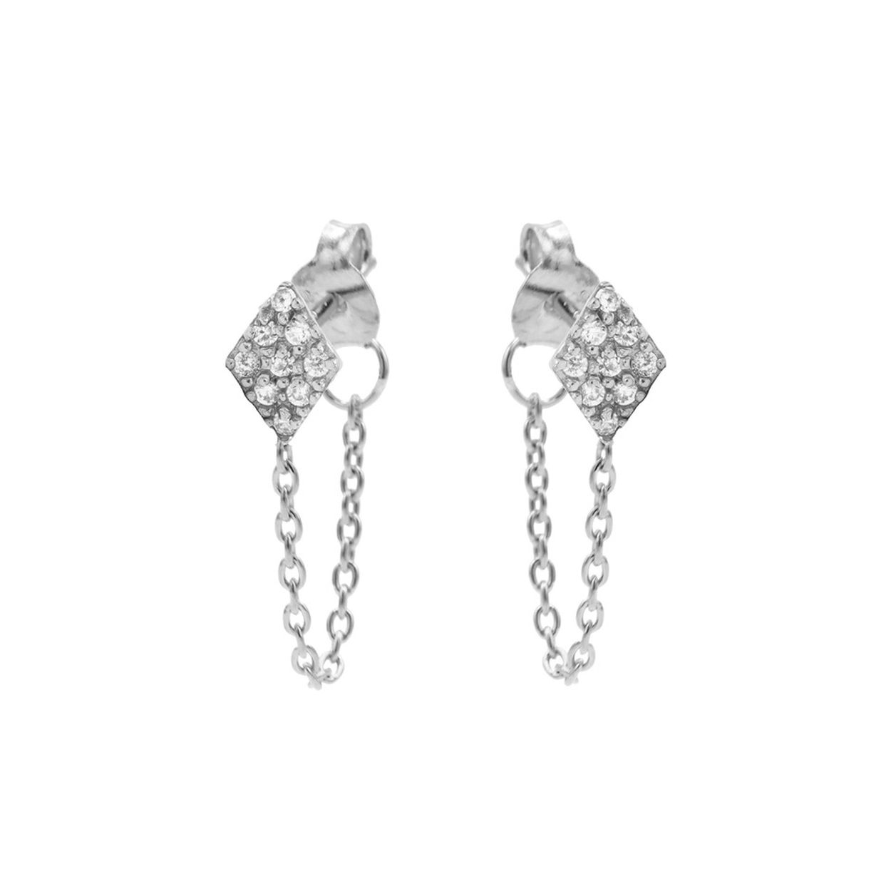 Oorhangers Zirconia Diamant Zilver
(6)