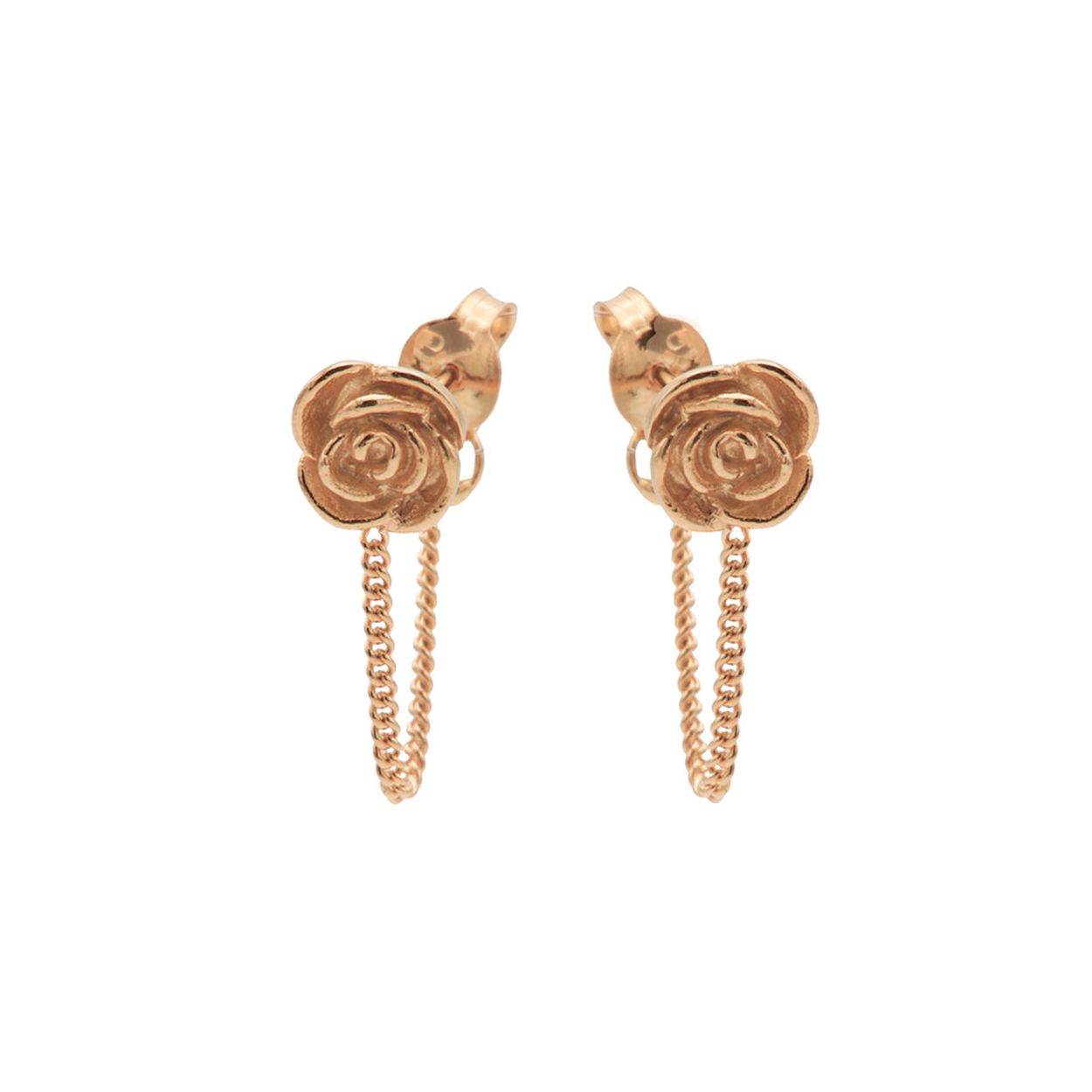 Oorhangers Rose Rosekleurig