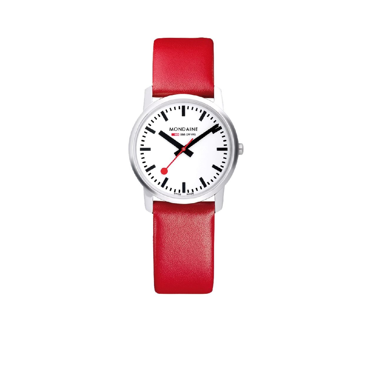 Mondaine - Quartz 36mm Elegant Saffierglas 30m WR