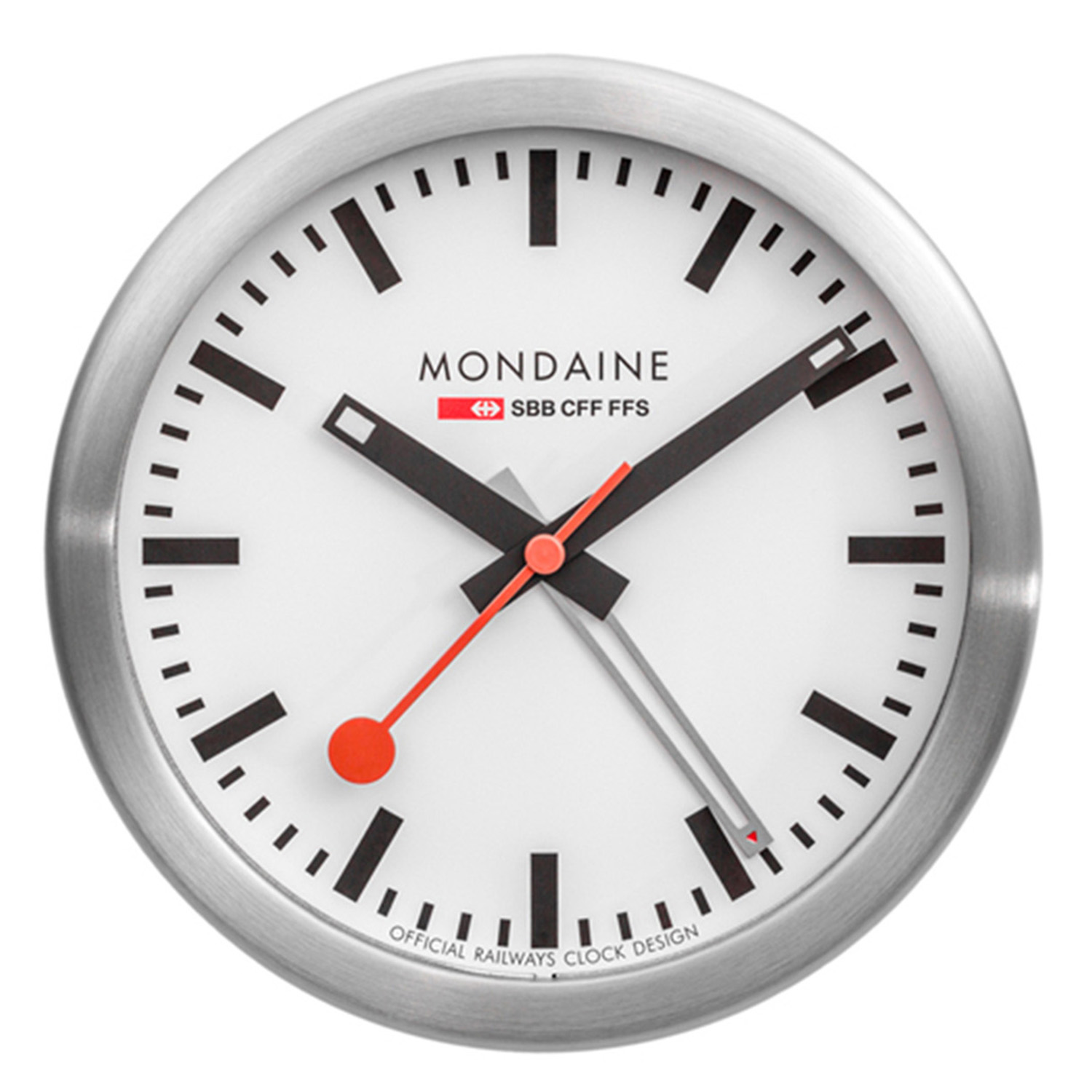 M997MCAL1 Mondaine Miniklok 12,5cm mat-