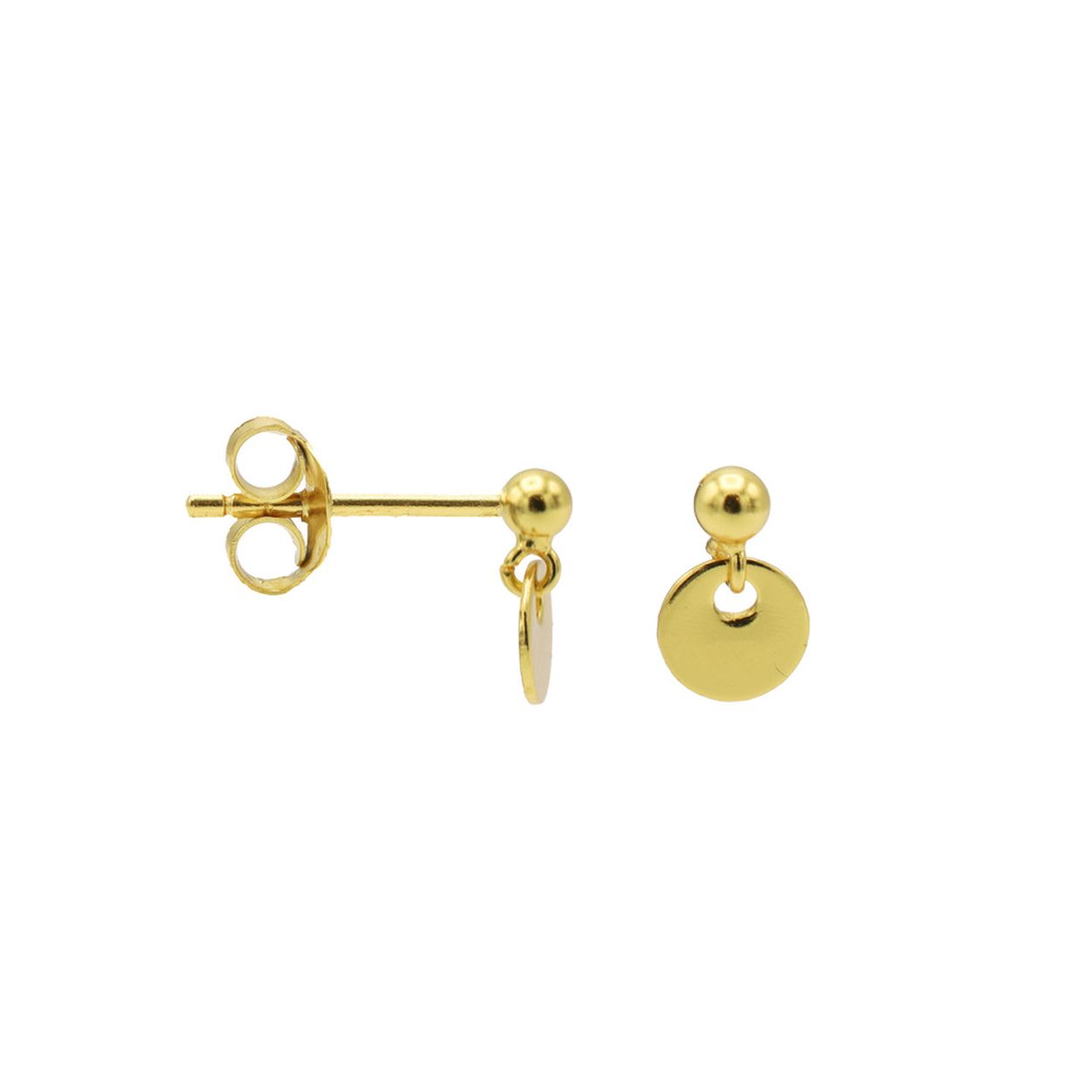 Hanging Symbols Rond Disc Goud verguld