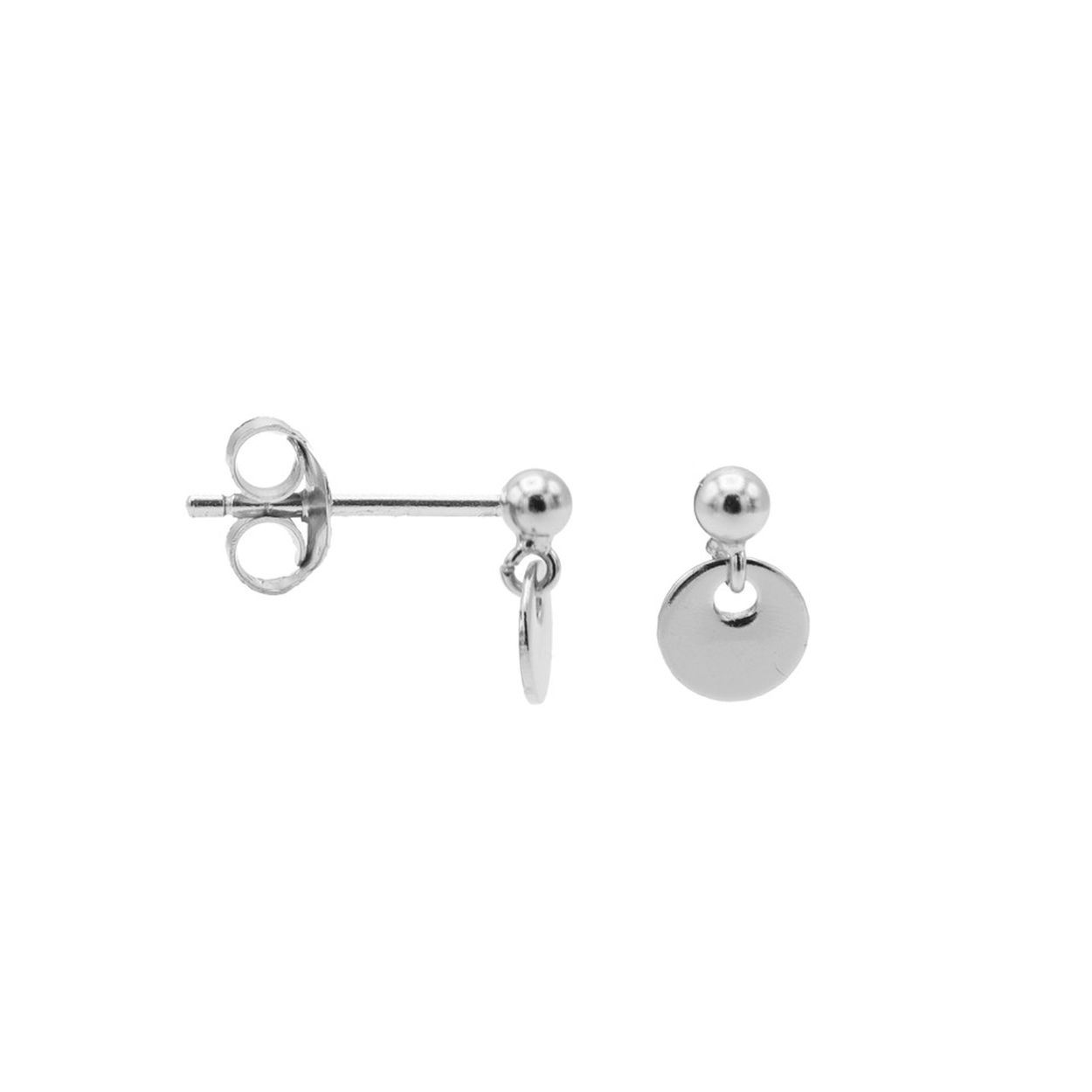 Hanging Symbols Rond Disc Zilver