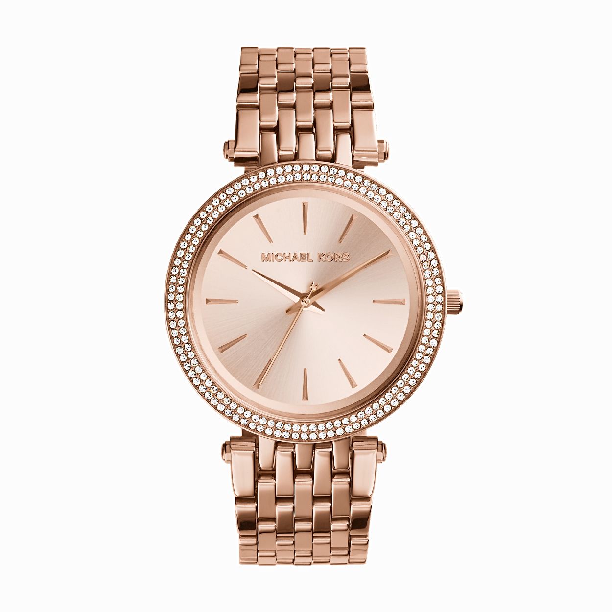 Dit dameshorloge is van het merk Michael Kors. Het is een  horloge met een band gemaakt van edelstaal. De diameter van de kast is 39 mm.
De verdere specificaties van het horloge zijn als volgt:
Bandbreedte (mm): 12
Kastmateriaal: edelstaal
Techniek: quartz