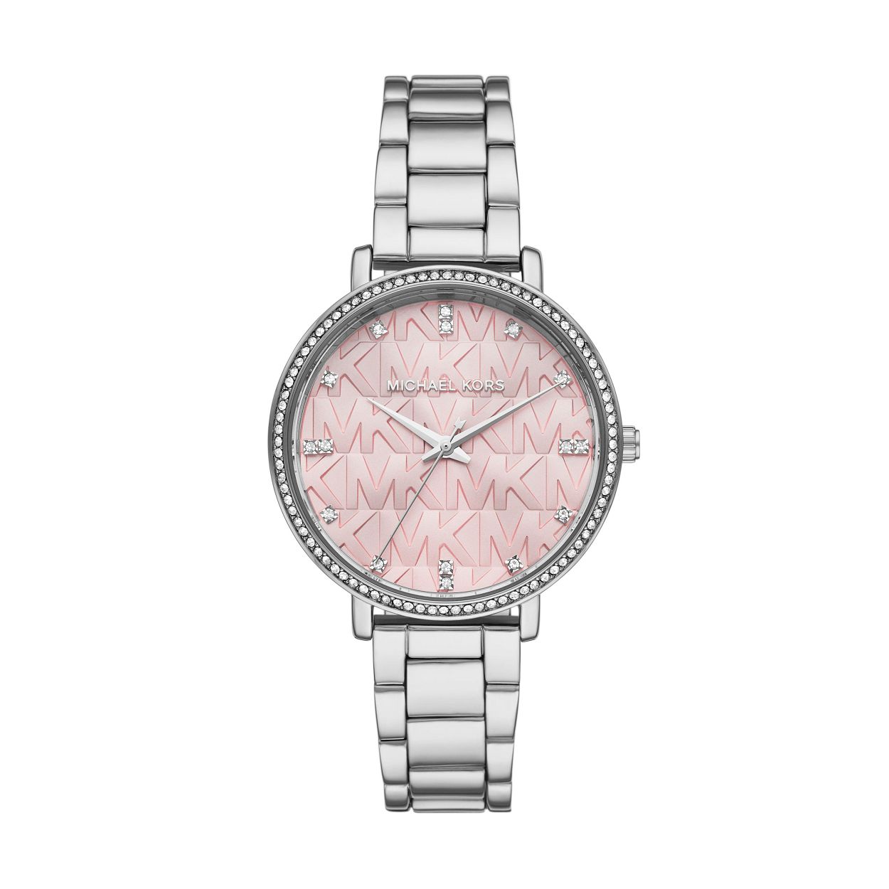 Dit Dameshorloge is van het merk MICHAEL KORS uit de collectie ladiesmetals. Het is een analoog horloge gemaakt van alloy. De diameter van de kast is 38 mm.
De verdere specificaties van het horloge zijn als volgt:
Bandbreedte (mm): 16mm
Kastmateriaal: alloy
Techniek: quartz