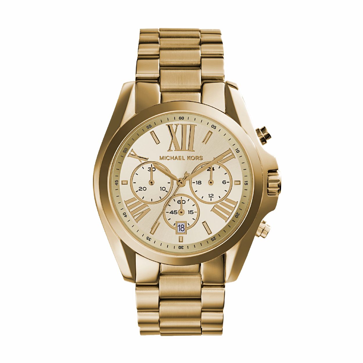Dit dameshorloge is van het merk Michael Kors. Het is een chrono horloge met een band gemaakt van edelstaal. De diameter van de kast is 42 mm.
De verdere specificaties van het horloge zijn als volgt:
Bandbreedte (mm): 20
Kastmateriaal: edelstaal
Techniek: quartz