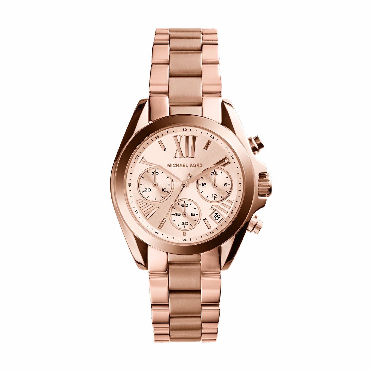 Dit dameshorloge is van het merk Michael Kors. Het is een chrono horloge met een band gemaakt van edelstaal. De diameter van de kast is 36 mm.
De verdere specificaties van het horloge zijn als volgt:
Bandbreedte (mm): 18
Kastmateriaal: edelstaal
Techniek: quartz