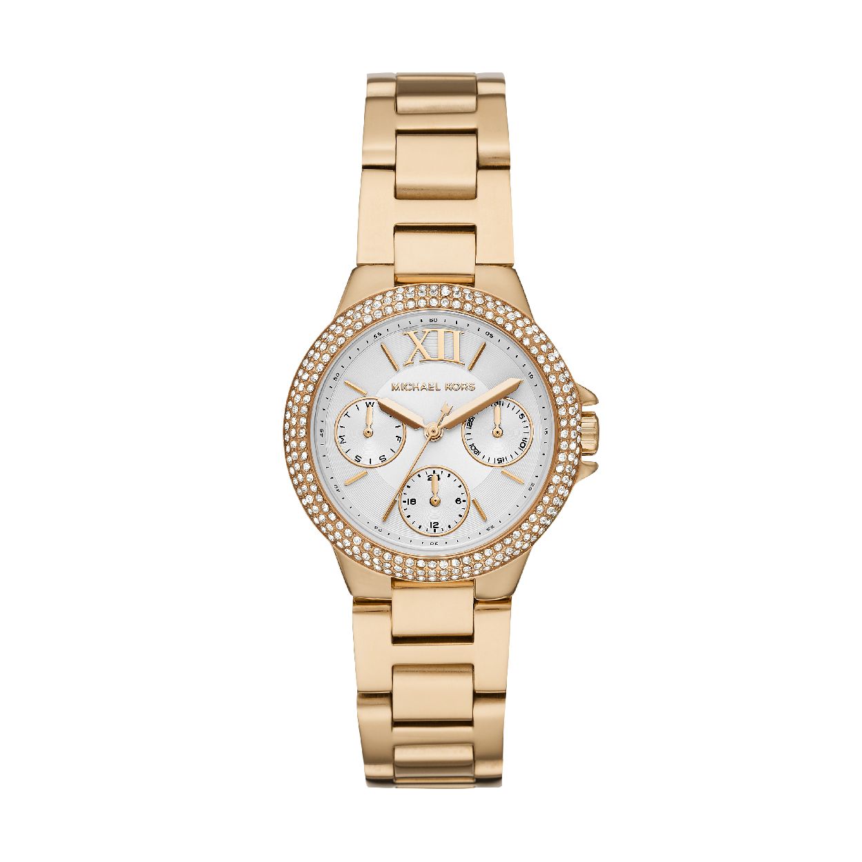 Dit dameshorloge is van het merk Michael Kors. Het is een multi horloge met een band gemaakt van edelstaal. De diameter van de kast is 33 mm.
De verdere specificaties van het horloge zijn als volgt:
Bandbreedte (mm): 9
Kastmateriaal: edelstaal
Techniek: quartz