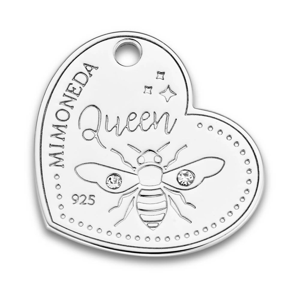 MMM Queen Bee Heath Tag 20mm