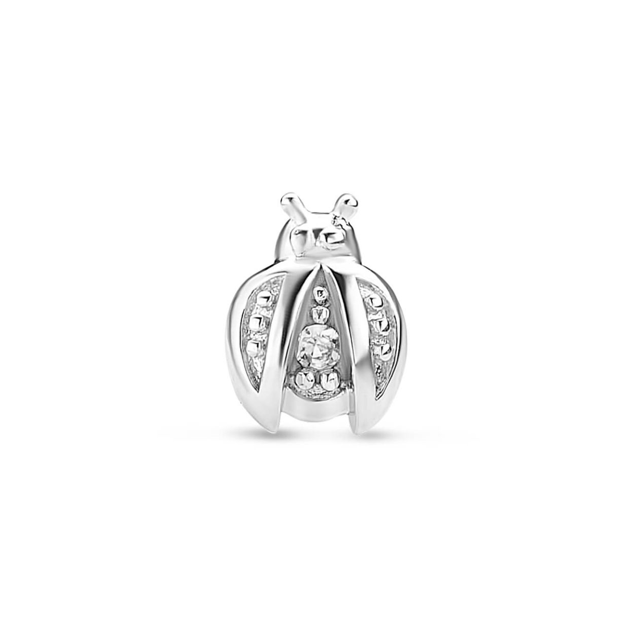 MMV ICON LADYBUG 925 ZILVER MET SWAROVSKI CRYSTAL MET SWAROVSKI CRYSTAL