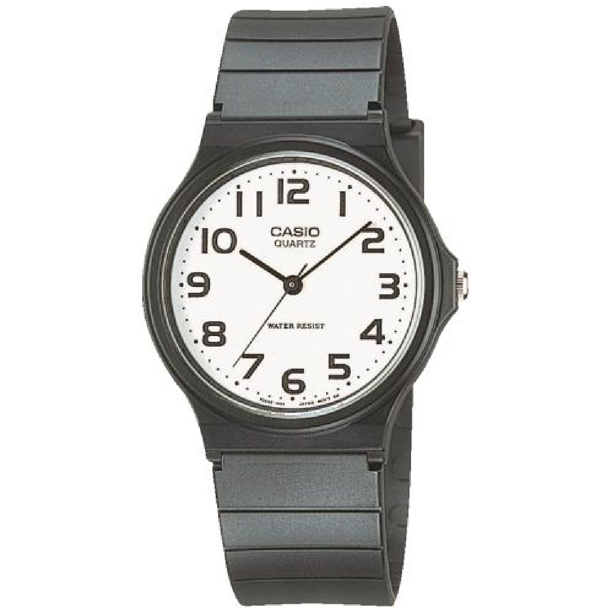 Dit is een horloge van het merk casio collection men. Het is een analoog horloge.