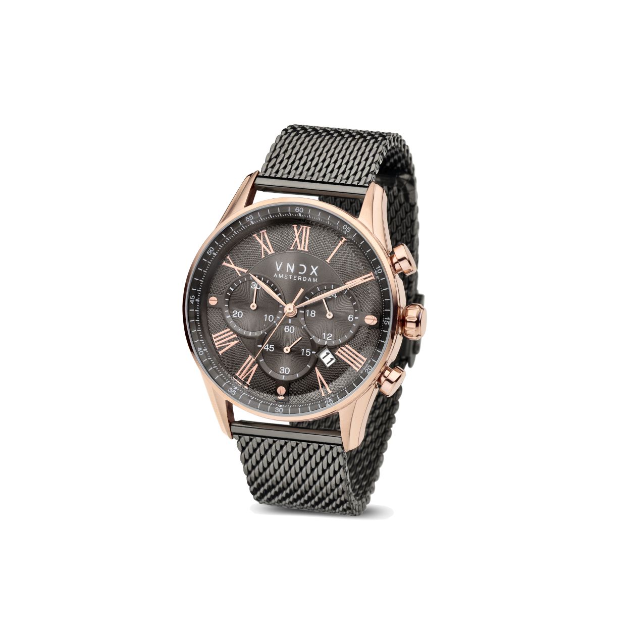 Dit horloge is een stijlvol en tijdloos horloge dat op elk moment past. Dit horloge is gemaakt met een solide stalen kast met een�sjieke witte wijzerplaat met Romeinse cijfers en een luxe�blauwe nubuck lederen band. Krachtige materialen, voor krachtige mensen. Neem de controle over je leven! Het is nooit te laat om je eigen baas te zijn.