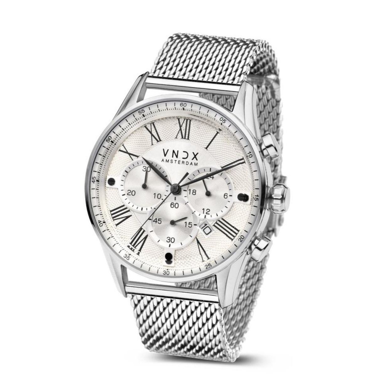 Dit horloge is een stijlvol en tijdloos horloge dat op elk moment past. Dit horloge is gemaakt met een solide stalen kast met een XXXXX wijzerplaat met Romeinse cijfers en een krachtige stalen band. Krachtige materialen, voor krachtige mensen. Neem de controle over je leven! Het is nooit te laat om je eigen baas te zijn.