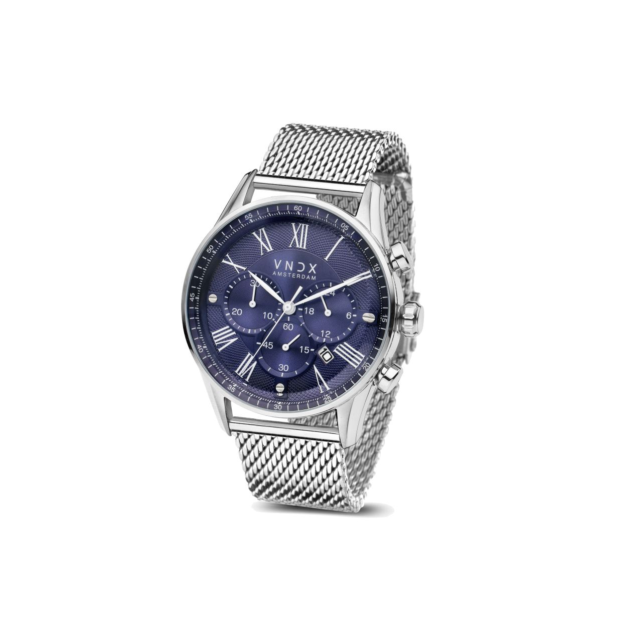 Dit horloge uit de chief-collectie is een stijlvol en tijdloos horloge dat op elk moment past. Dit horloge is gemaakt met een solide stalen kast met een blauwe wijzerplaat met Romeinse cijfers en een krachtige stalen band. Krachtige materialen, voor krachtige mensen. Neem de controle over je leven! Het is nooit te laat om je eigen baas te zijn.
