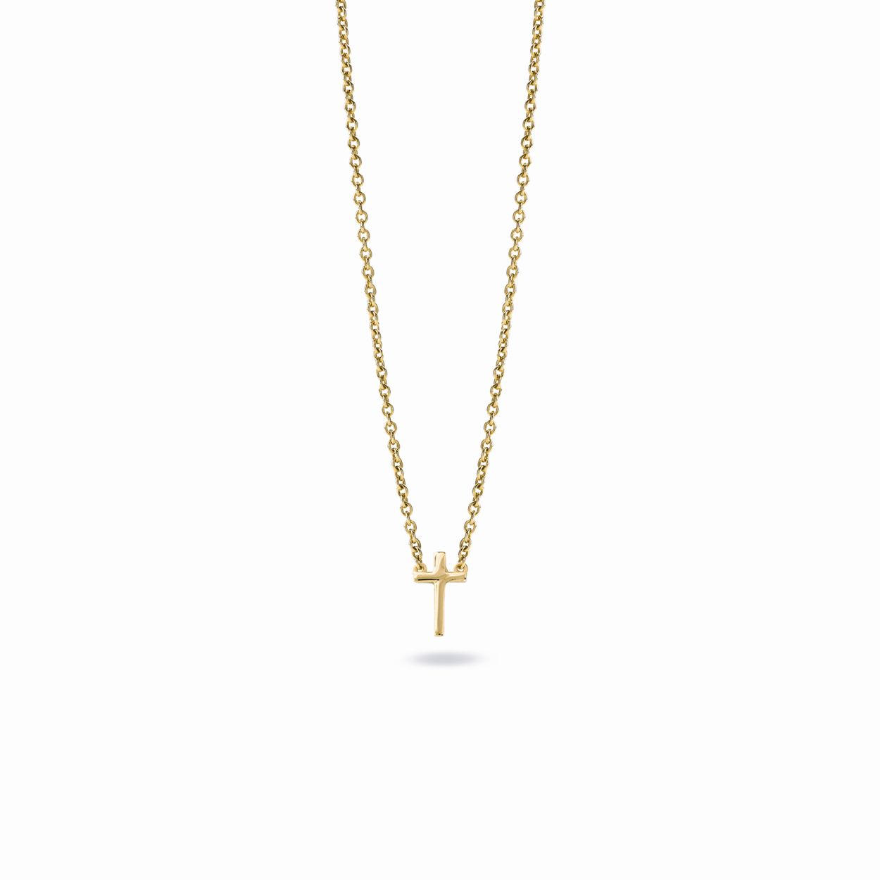 Collier Tiny Faith 14kts goud