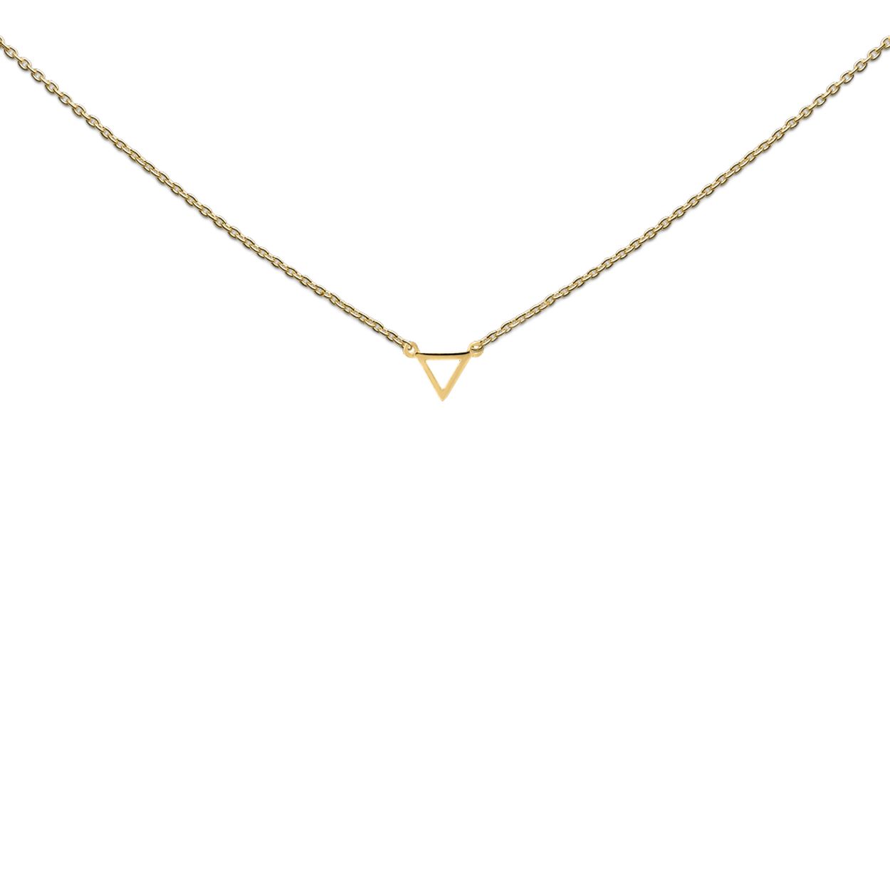 Heart To Get N248Str15G Ketting Goudkleurig Klein Driehoek Is Van De Believe In The Impossible Collectie
