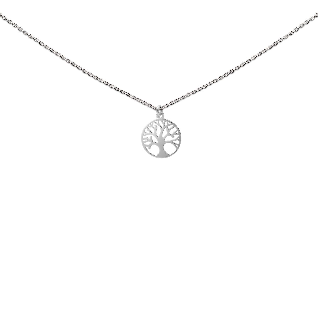 Heart To Get N259Tol15S Ketting Zilverkleurig Tree Of Life Is Van De Everything Is Connected Collectie