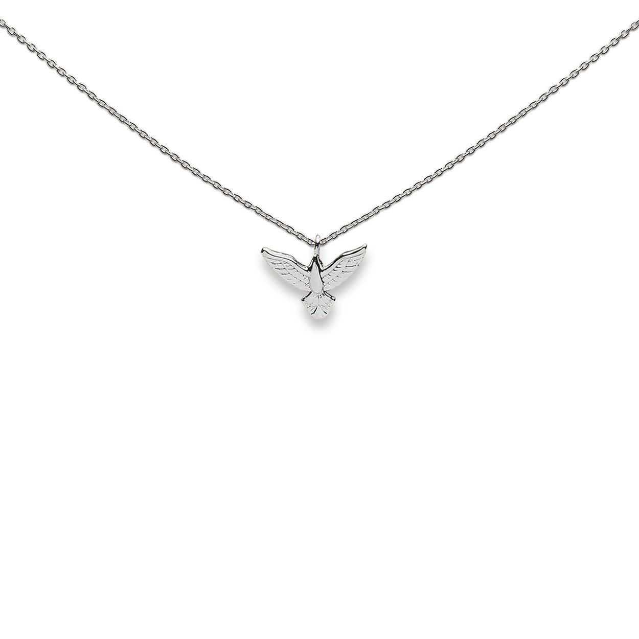 Heart To Get N395Sea18S Ketting Zilverkleurig Eagle Klein Is Van De With Brave Wings She Flies Collectie