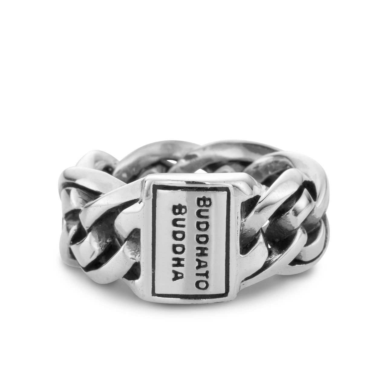 De Nathalie ring is een van de bekendste ringen uit de Heritage collectie op basis van de Nathalie schakel. De aparte dubbele schakel maakt deze sterling zilveren ring tot een echte blikvanger. Creëer een vlotte en stoere look met deze tijdloze en handgemaakte ring. De Nathalie Ring is groter dan de Nathalie Small Ring.