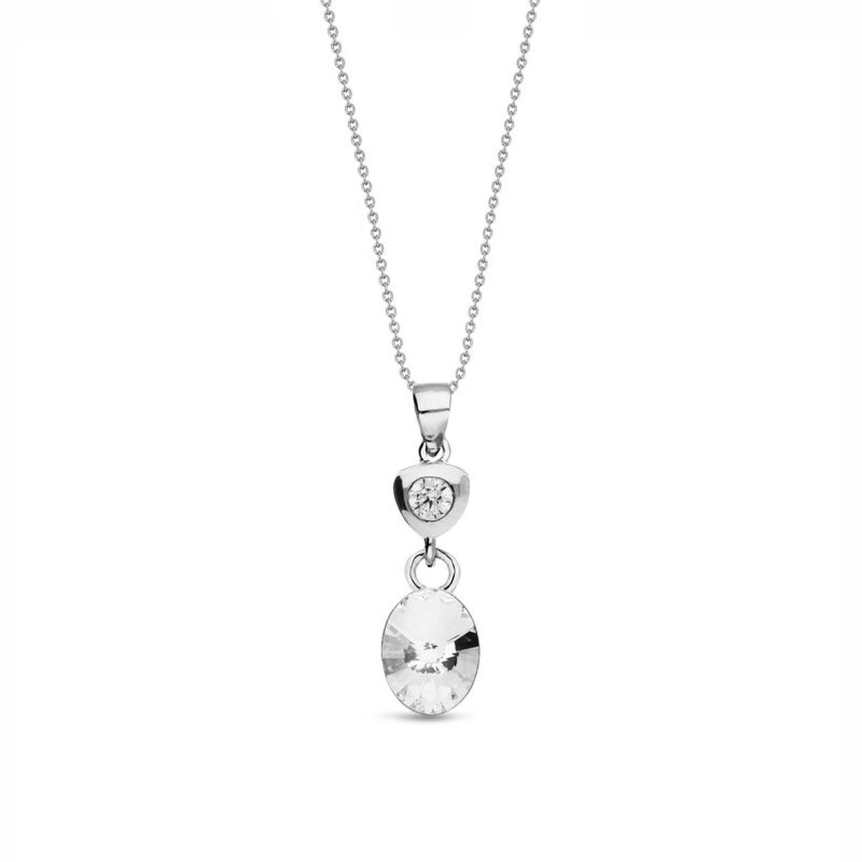 Maak je looks compleet met deze prachtige kristal ketting van SPARK Jewelry voor dames. De artikelcode is NC41228C.