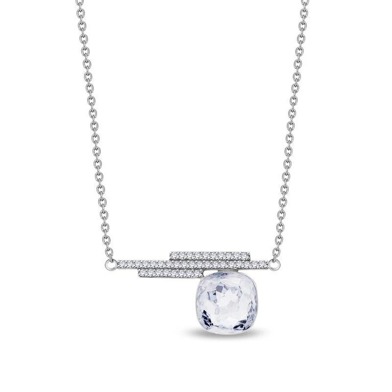 Spark CLOUD Necklace Crystal
