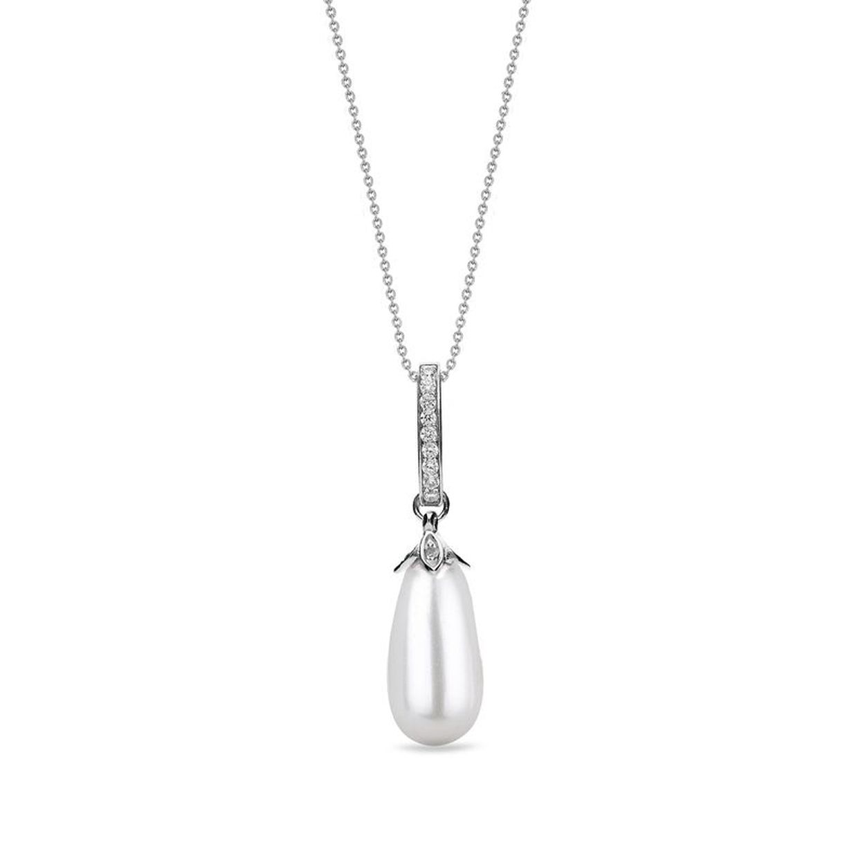 Maak je looks compleet met deze prachtige White Pearl ketting van SPARK Jewelry voor dames. De artikelcode is NC581615W.