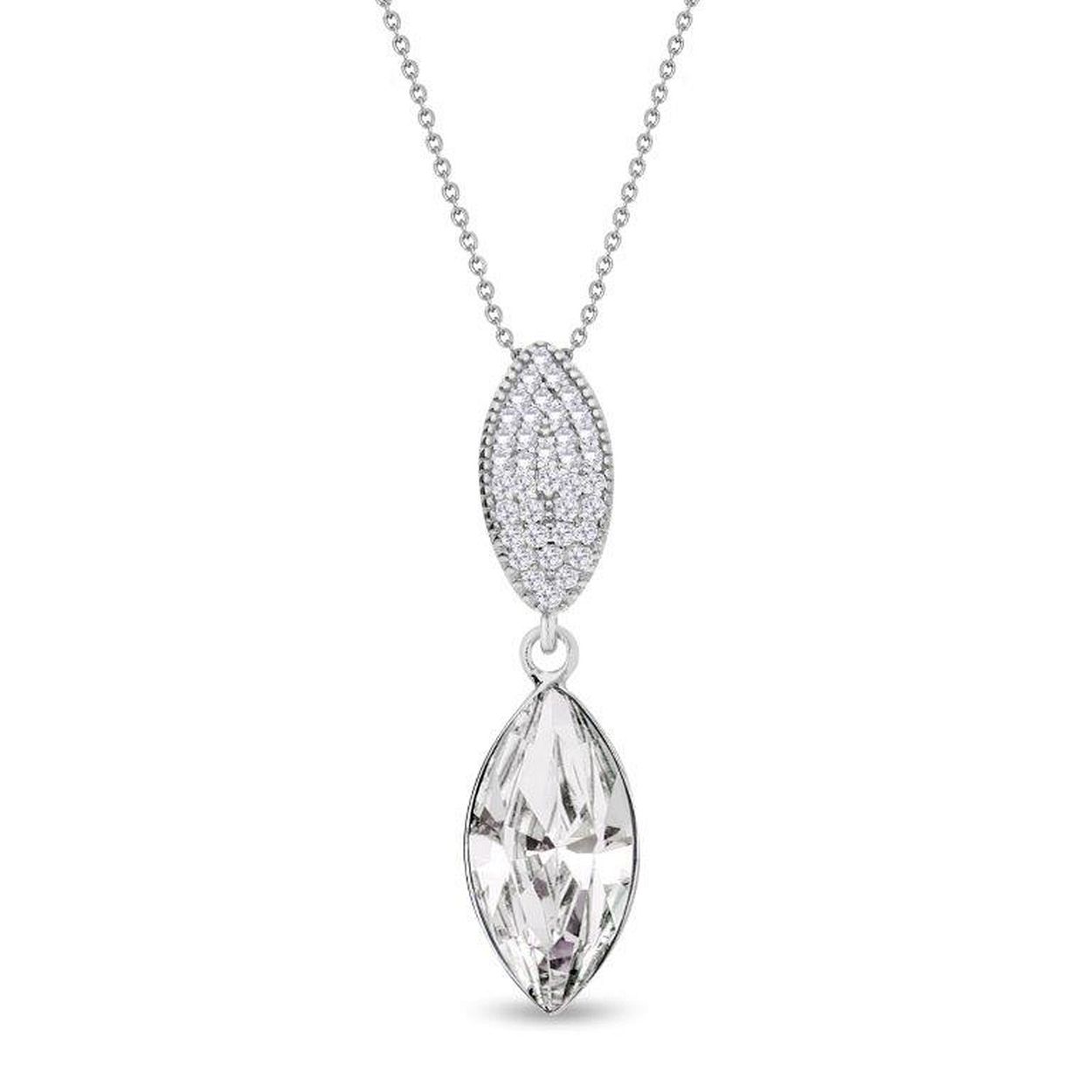 Dit collier is van het merk Spark Jewelry en is gemaakt van echt zilver gerodineerd dat betekend een extra beschermlaag tegen verkleuring.