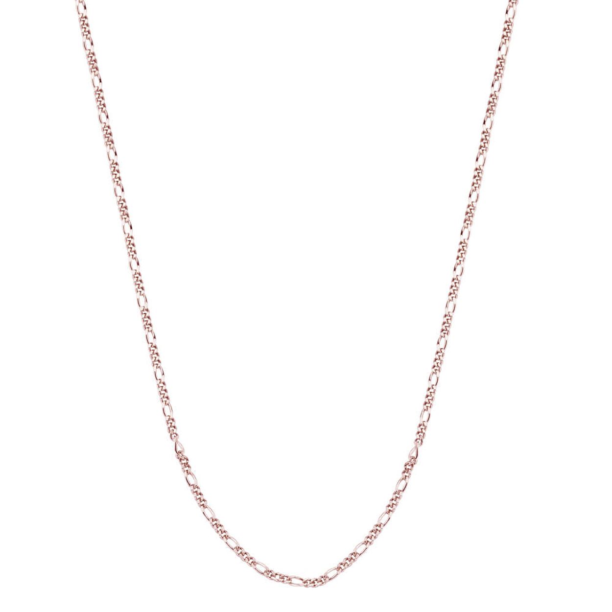 COLLIER JULIA 925 ZILVER ROSEGOUD VERGULD