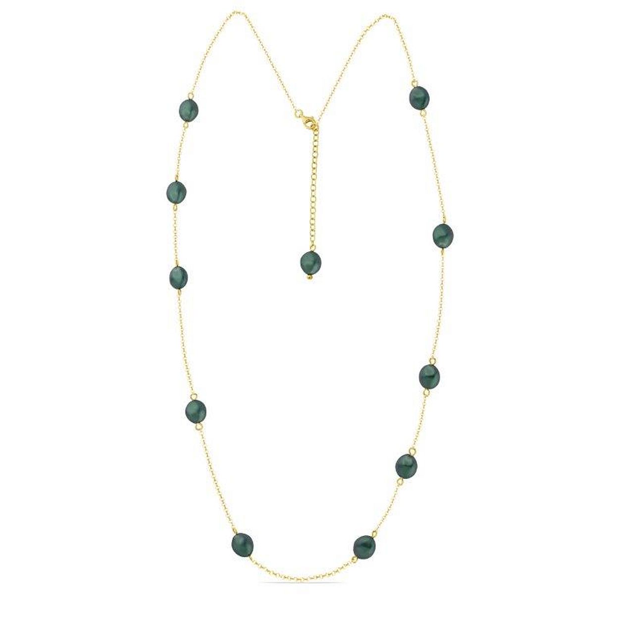 Deze ketting is volledig gemaakt van 925 sterling zilver, de allerbeste kwaliteit zilver, en voorzien van een goudkleurige coating die mooi glanst. De ketting bestaat uit meerdere opengewerkte schakels die mooi op elkaar aansluiten en samen een stijlvol geheel vormen. Aan de achterkant is deze ketting voorzien van een handige karabijnsluiting, waardoor u deze ketting gemakkelijk omdoet. En daarna zult u deze nooit meer af willen doen. 