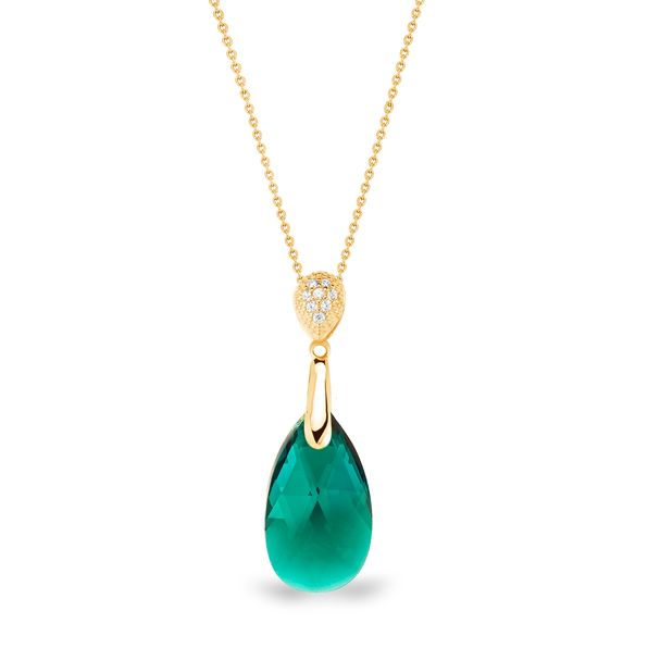 Dit is een collier uit de categorie Spark Drop-Dainty Drop Gilded