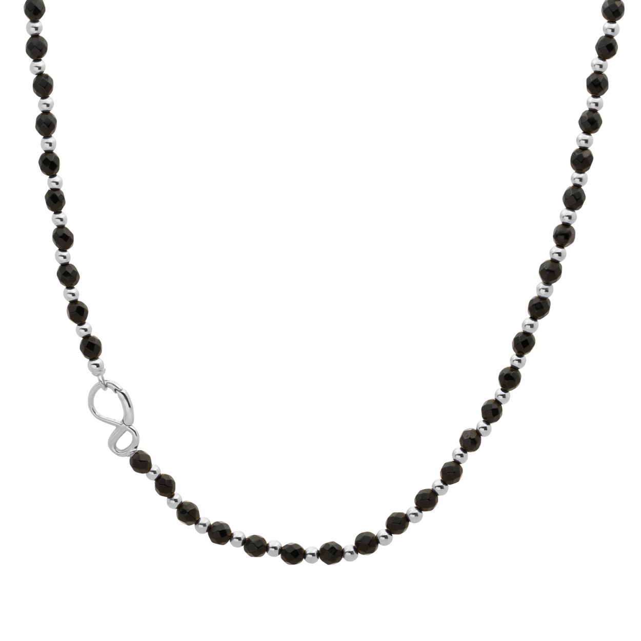 Link Ketting - Zilver - Onyx