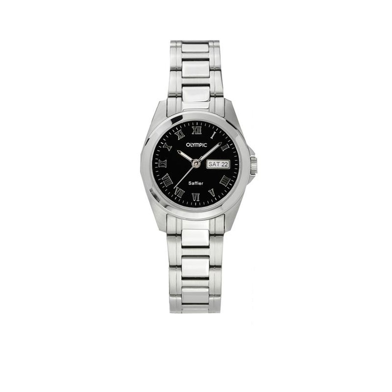 Olympic OL26DSS111 Horloge - Staal - Zilverkleurig - 27 mm

Dit casual dames horloge van Olympic is Zilverkleurig. De band van het horloge is van Staal. Het horloge heeft een kastdiameter van 29mm. Olympic Hét horlogemerk van Nederlandse bodem kenmerkt zich door een goede kwaliteit tegen een betaalbare prijs. Om dit te bevestigen geeft Olympic drie jaar fabrieksgarantie op al haar modellen. De meeste horloges van Olympic zijn van staal of titanium. Alleen de digitale serie is vervaardigd van hoogwaardig kunststof. Het design richt zich vooral op functionaliteit, zo zijn de heren modellen altijd uitgerust met een datum aanduiding of met een dag/datum aanduiding. Voor dames zijn er modieuze horloges tot horloges met een klassieke stijl. Olympic biedt met haar collectie een ruime keuze aan. Bent u opzoek naar gedegen horloge zijn of een robuuste chronograaf? Er is altijd een horloge dat precies bij u past!

-ZilverkleurigDruksluitingMineraalglas
-10 ATM (Zwemmen en snorkelen)
-3 jaarZilverkleurigFabrieksgarantie
-Stalenhorlogeband